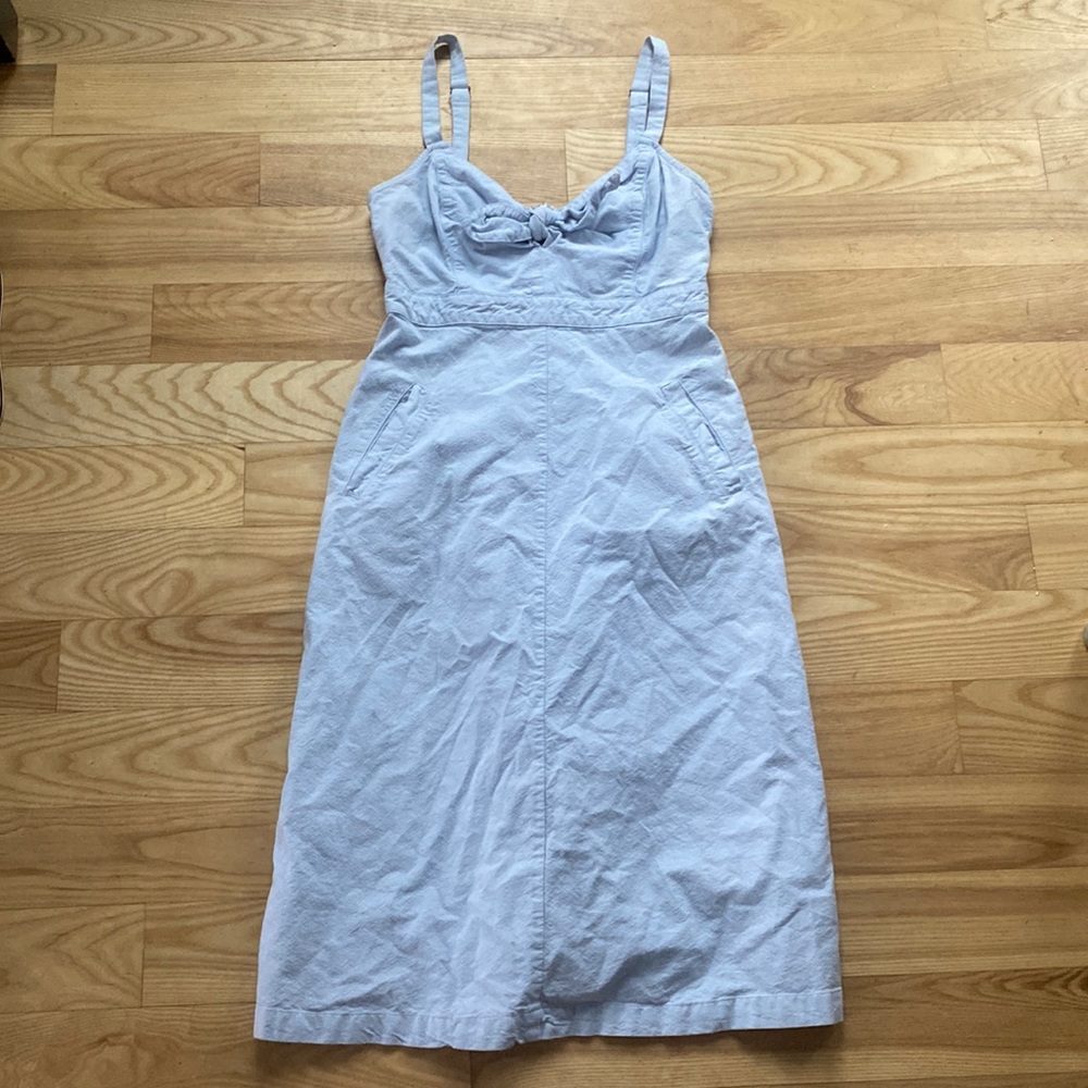 💛Lush light blue dress